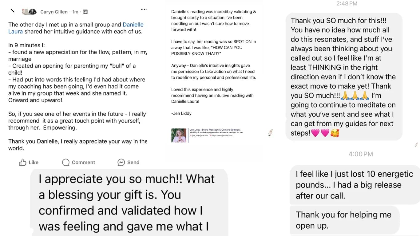 Message from a client